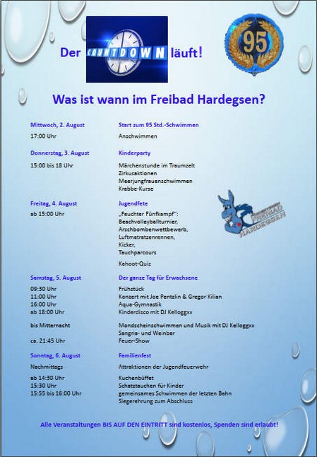 95-Jahr-Feier-Programm